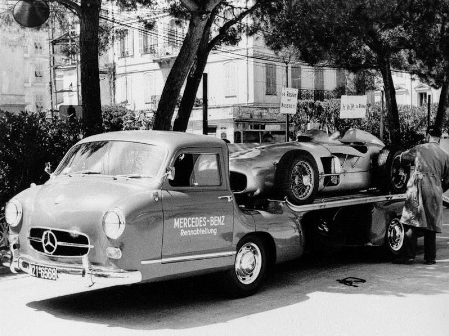  Mercedes-Benz Rennwagen-Schnelltransporter 1954 года  (фото 5 из 7)